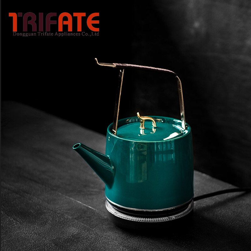 220V 880 Ml 1000 W Automatische Waterkoker Keramische 24 Uur Isolatie Kokend Water Theepot Anti-Droog 304 rvs