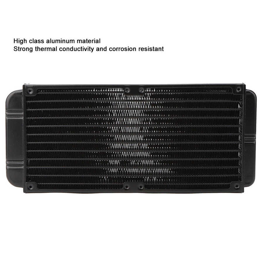 Water Cooling Row System Computer CPU Graphics Card Heat Sink Aluminum PL2120B