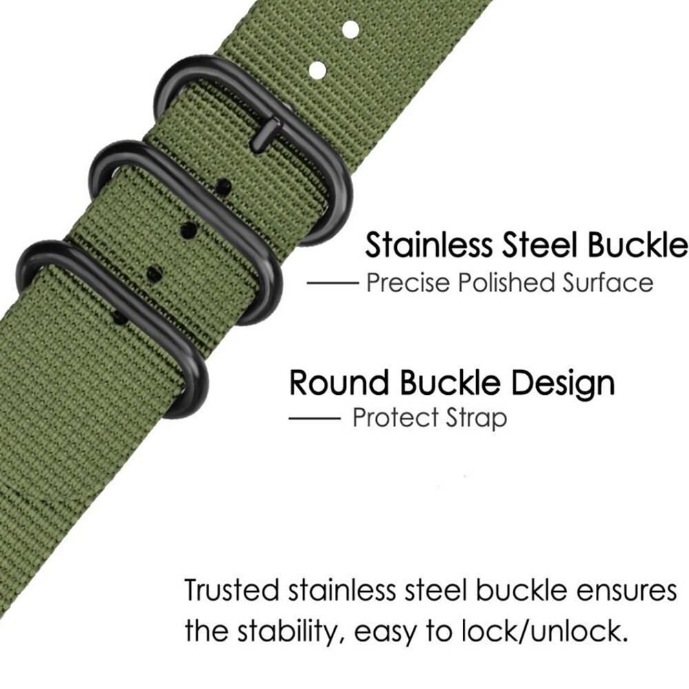 Geweven nylon horlogeband voor de huami amazfit gtr 47mm amazfit 2s vervangende horlogeband, armband van 22mm