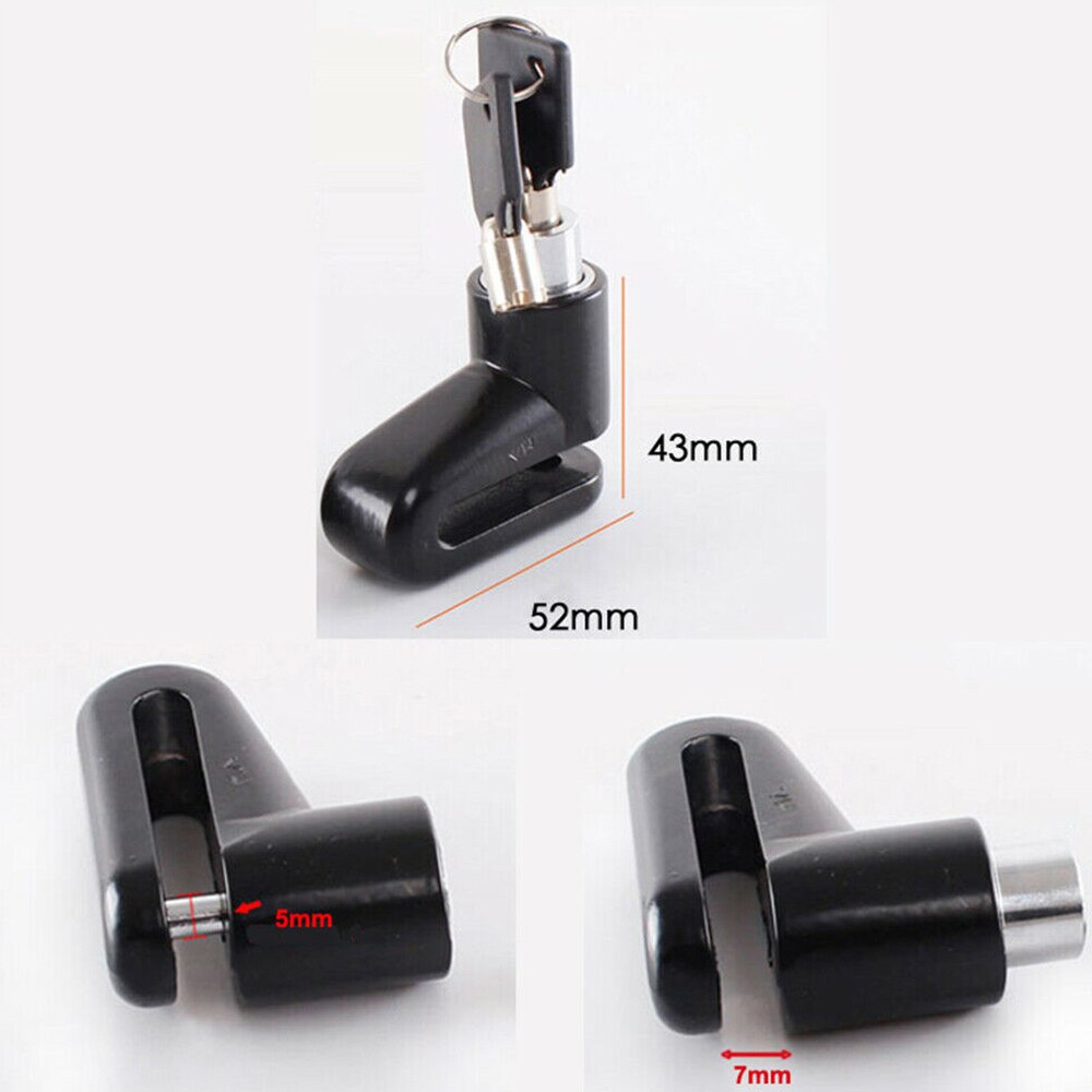 Scooter Lock Anti-Theft Disc Brakes Lock Security Wheel Disc Brakes Lock Skateboard Bicycle Wheels Lock