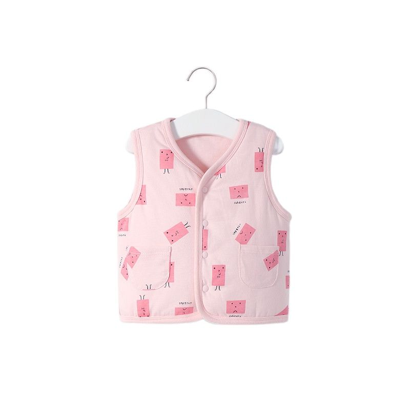 Gilet matelassé épais et pour bébé garçon, vêtement d&#39;extérieur et d&#39;extérieur pour enfant, automne et hiver