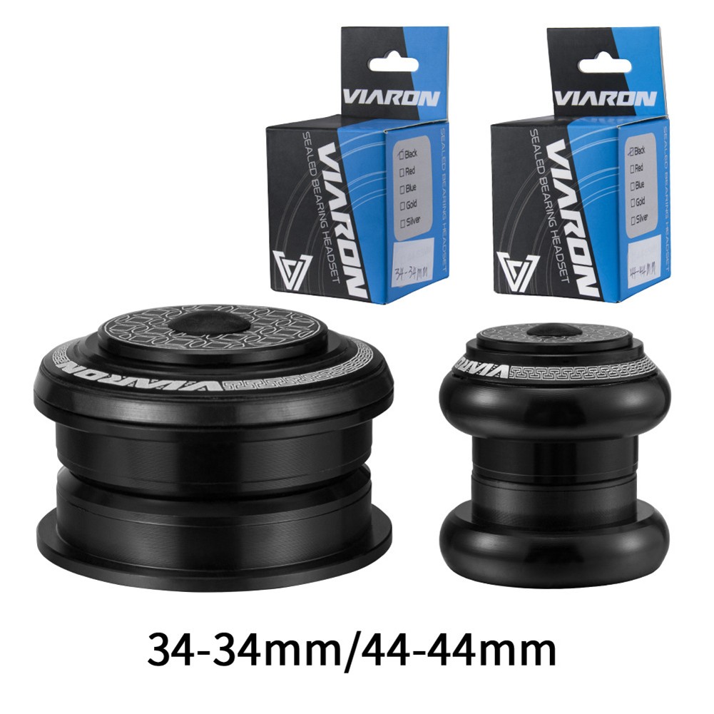 MTB Fahrrad Headset 34mm 44mm 1 1/8in-1 1/2in Rohr Rahmen Zu verjüngt Gabel Adapter Berg Straße Fahrrad Für Gerade Rohr Vorderseite Gabel
