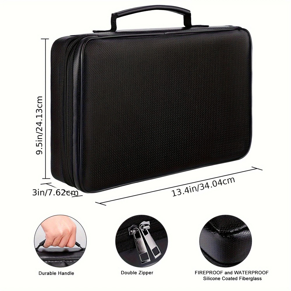 Battery Storage Box Large Capacity Fireproof Waterproof Family Lithium Battery Storage Box Size 32*22*8cm
