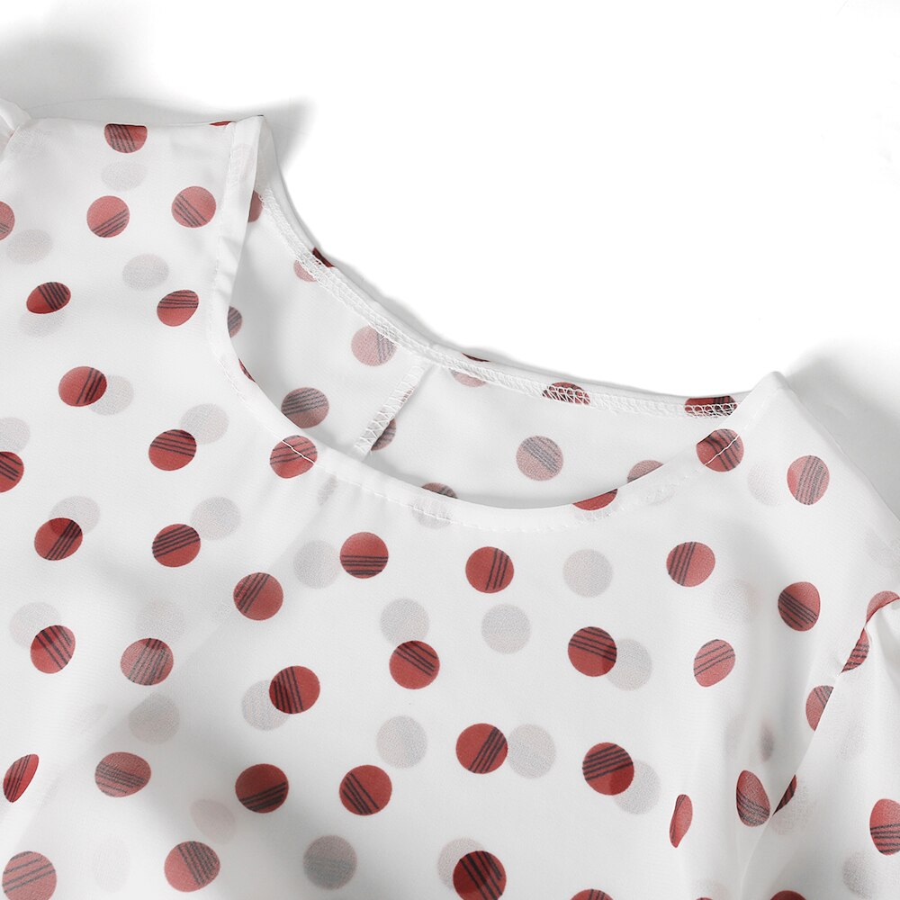 Md afrikansk print polkaprikkede maxi kjoler kvinder langærmet chiffon kjole underkjole 2 stykker sæt muslimske aftenkjoler