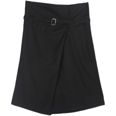 Vent sombre, petite foule, asymétrique déstructurées en short, coiffeur, à jambes larges pantalons décontracté pantalons Capri