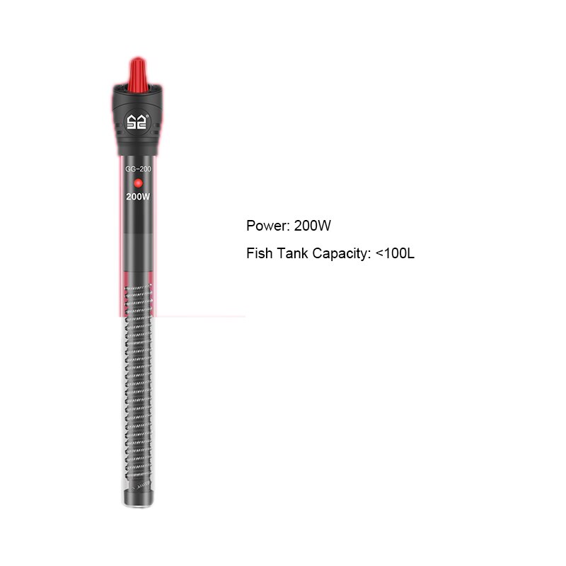 Aquarium Submersible Heater Fish Tank Adjustable W... - Grandado
