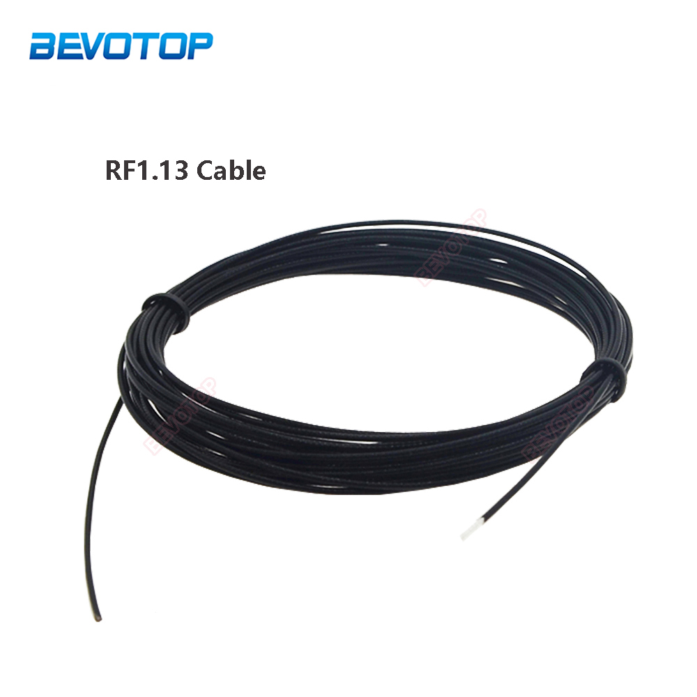 Cavo coassiale RF RF1.13 OD = 1,13 mm Pigtail 50 Ohm Cavo di prolunga coassiale RF Mini filo per connettore Ufl IPX-1 IPX-3 IPX-4 MHF4