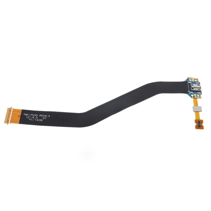 Przewód ogonowy Port USB złącze ładowania wtyczka gniazdo dokujące gniazdo przewód kabel robić Samsung galaktyka patka 4 10.1 T530 SM-T530 T531 T535 R9JA