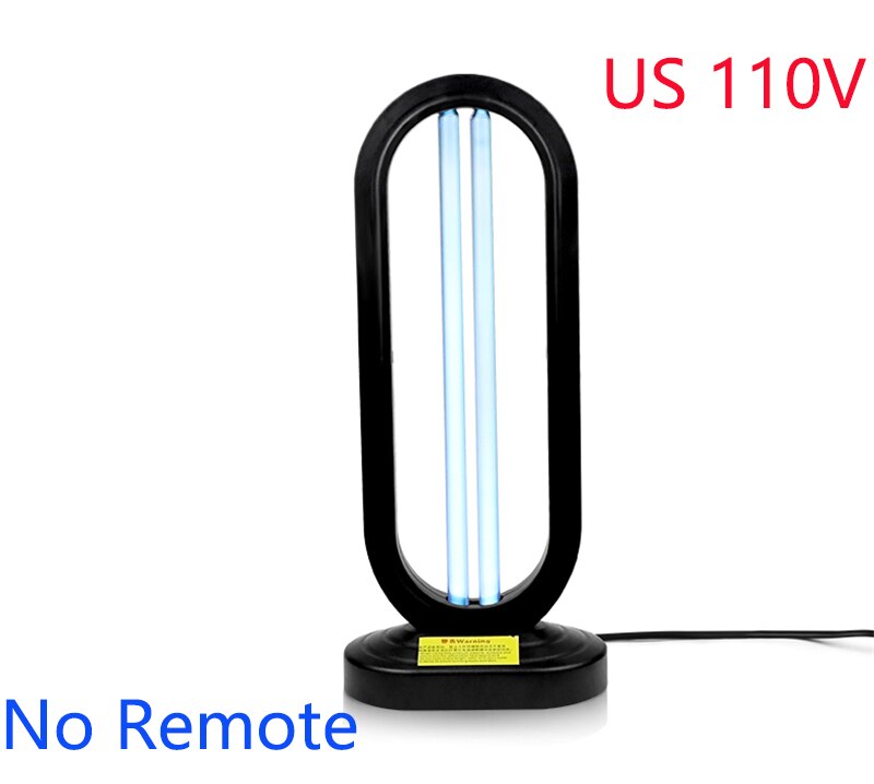 Ozono Disinfezione Della Luce UV Della Lampada Al Quarzo Sterilizzatore Lampadina 50W Lampada A Raggi Ultravioletti 110V 220V UV Disinfettante Germicida Battericida lampada: N nero 110V US Pulg