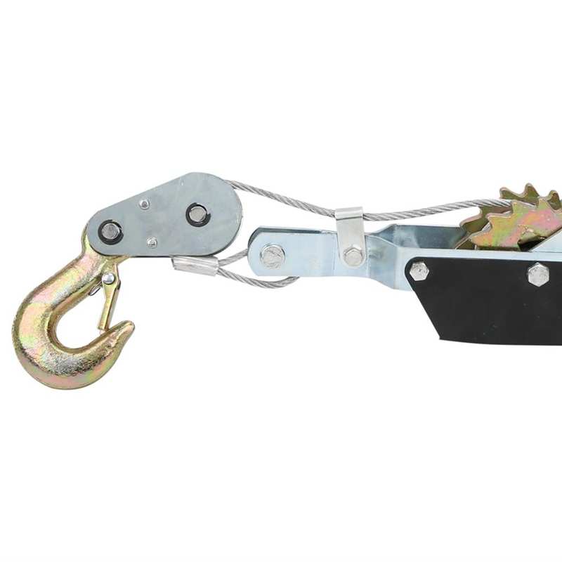 1Ratchet Rope Puller Winch Goods Double Hook Power Fastener Industrial Supplies 2Ton