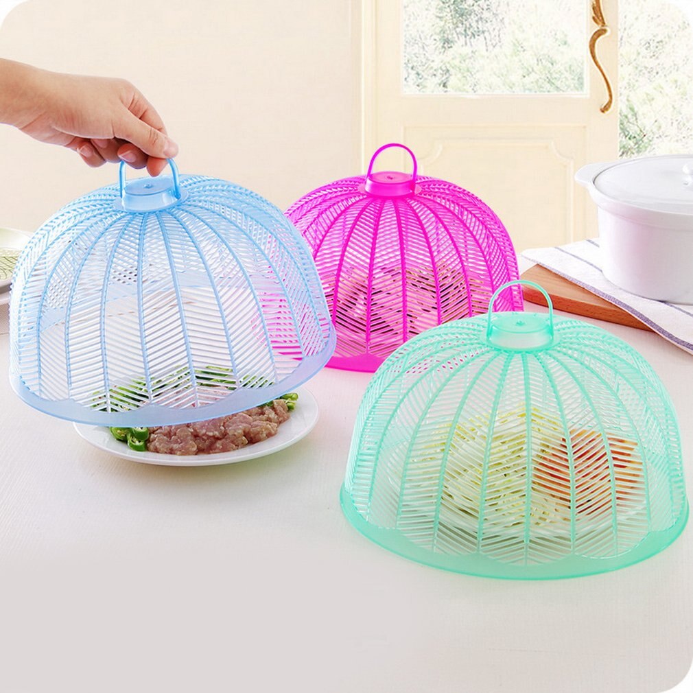 Dining table food cover light green household daily life supplies family familiar for home kitchen