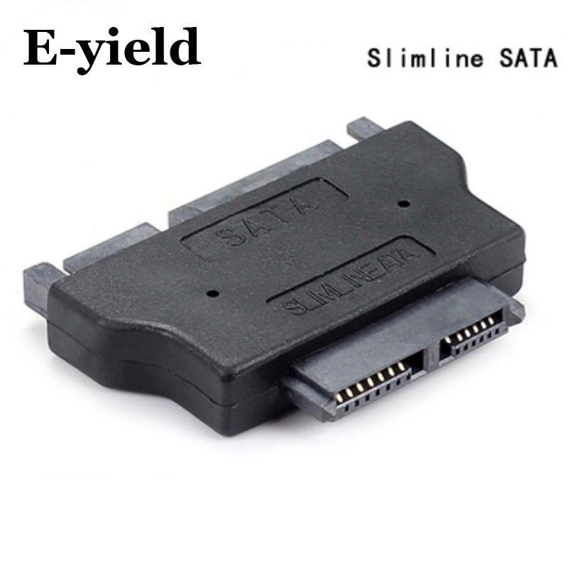 Slimline sata adapter seriell ata 7+15 22 pins hann til slim 7+6 13 pins hunnadapter
