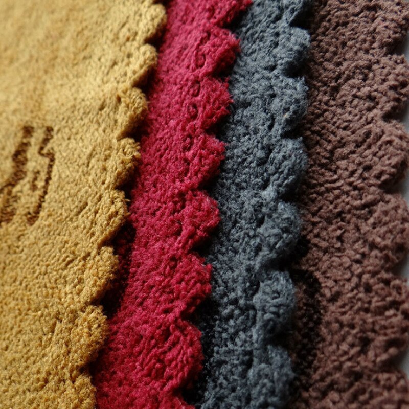 Tea Cloth Absorbent Strong Tea Towel Tea Set Accessories Exquisite Tea Towel 1 Piece Of Fiber