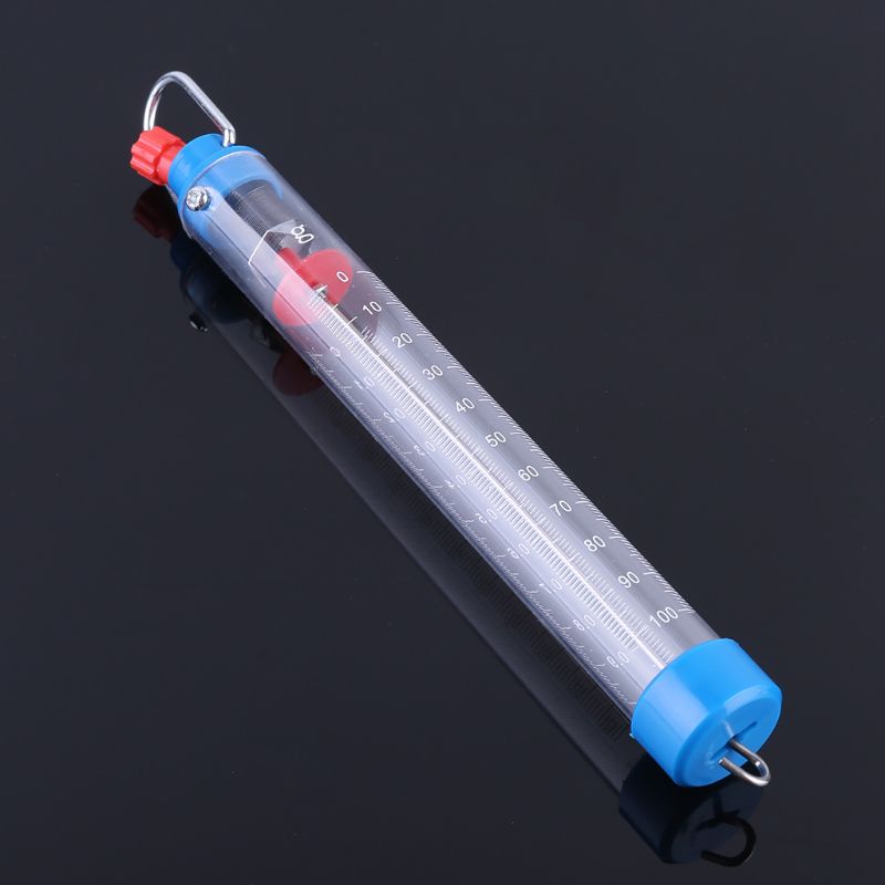 Medidor de fuerza Newton 1N 25N, dinamómetro de resorte, balanza de doble escala para experimento de física U4LB