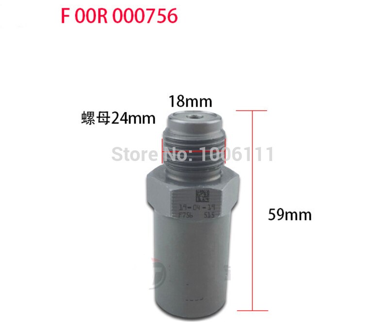 För cummins common rail pump bränsletrycksventil  f00 r 000775/4383889/111010035/01002: F00 r 000756