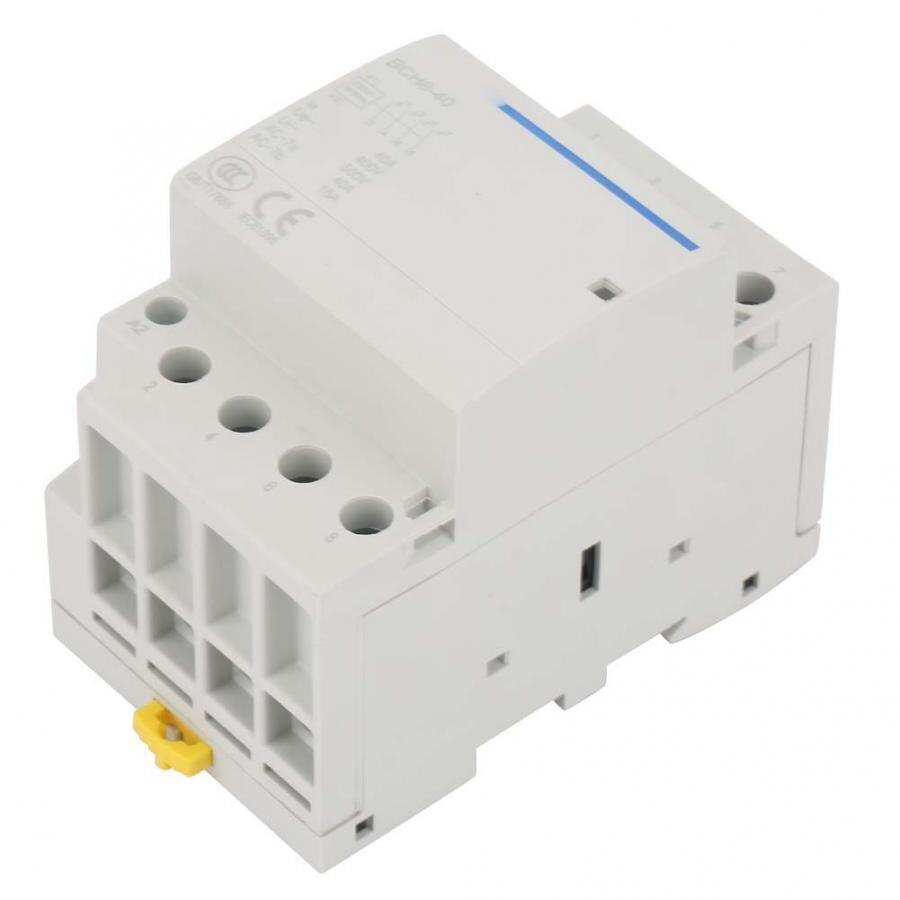 4P 40A 24V/230V 50/60Hz Household AC Contactor 2NO2NC Electrical Equipment contactor