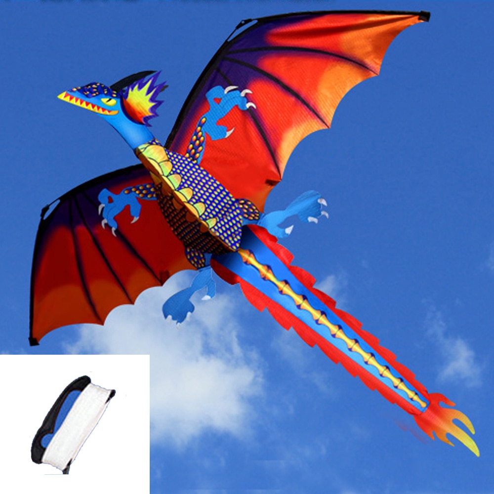 3D Dragon Kite With Tail Kites For Adult Kites Flying Outdoor