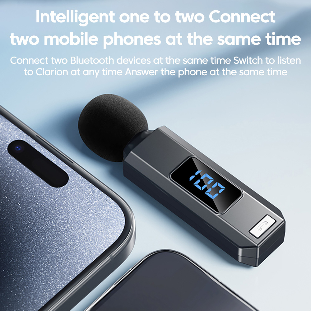 V5.5 słuchawki z klipsem na kołnierz bezprzewodowe słuchawki douszne Bluetooth z mikrofonem HD słuchawki z redukcją szumów sportowy zestaw słuchawkowy hifi