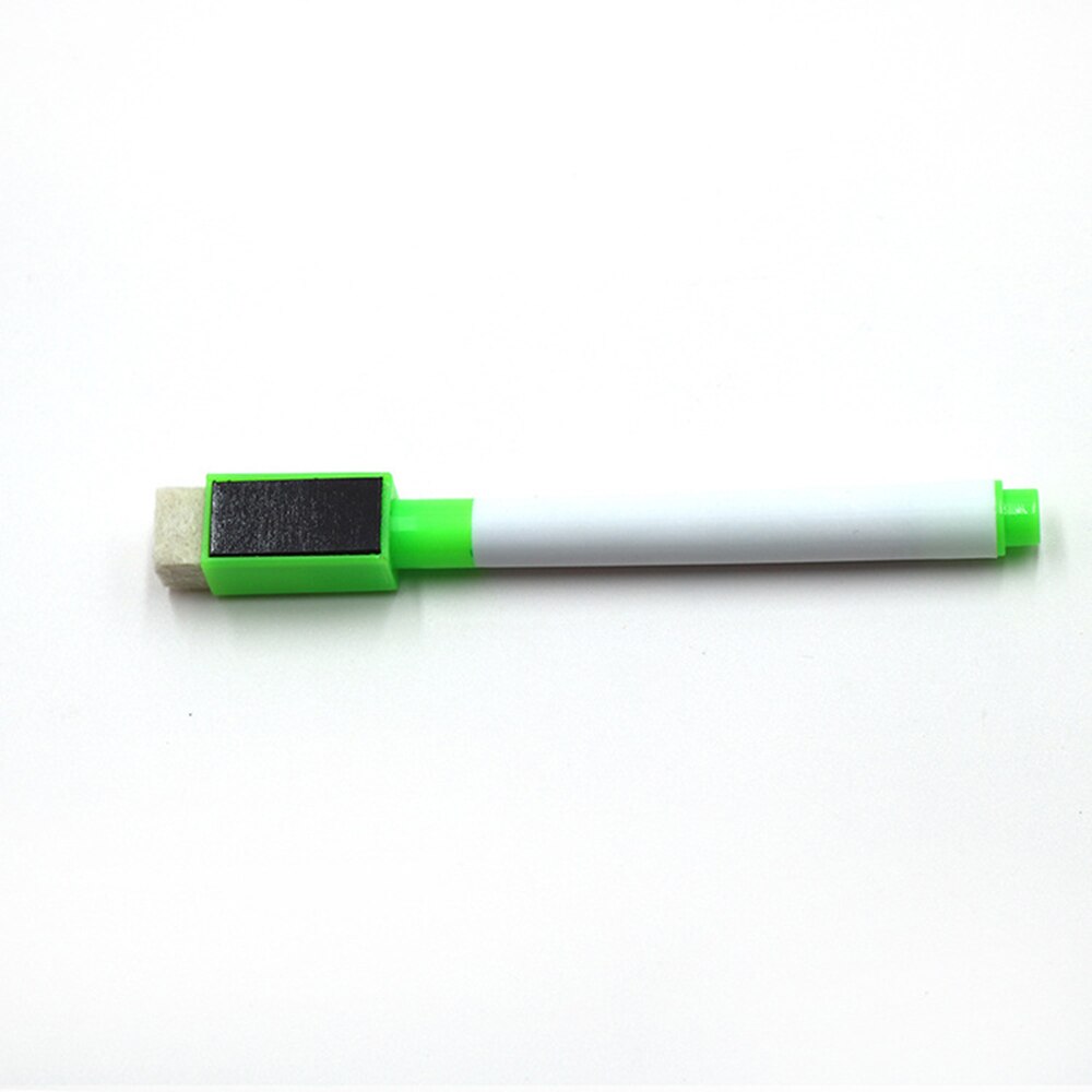 4 Stks/set Whiteboard Marker Kleur Uitwisbare Pennen Met Magnetische Spons Uitwisbare Kids Kleur Schilderen Pen: green