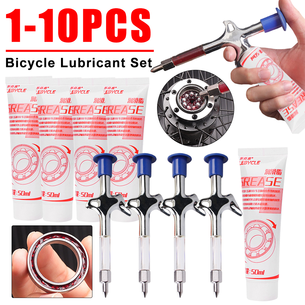 1-10 Stück Lebycle Bike Fahrrad Fett Schmier mittel MTB Fahrrad Öl für Nabe Tretlager Headset Gabel Schwungrad Kugellager Fahrrad Fett