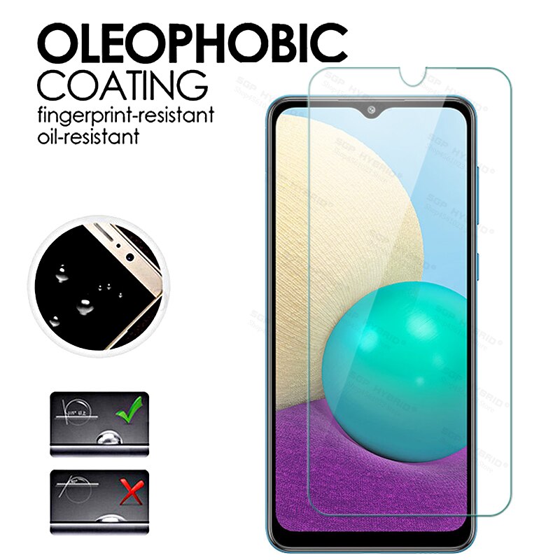 Cristal protector para Samsung Galaxy A02, A02s, A12, A32, 5G, A20, A20s, A 02, SamsungA02, Galaxy ya02, película de protección de luz HD