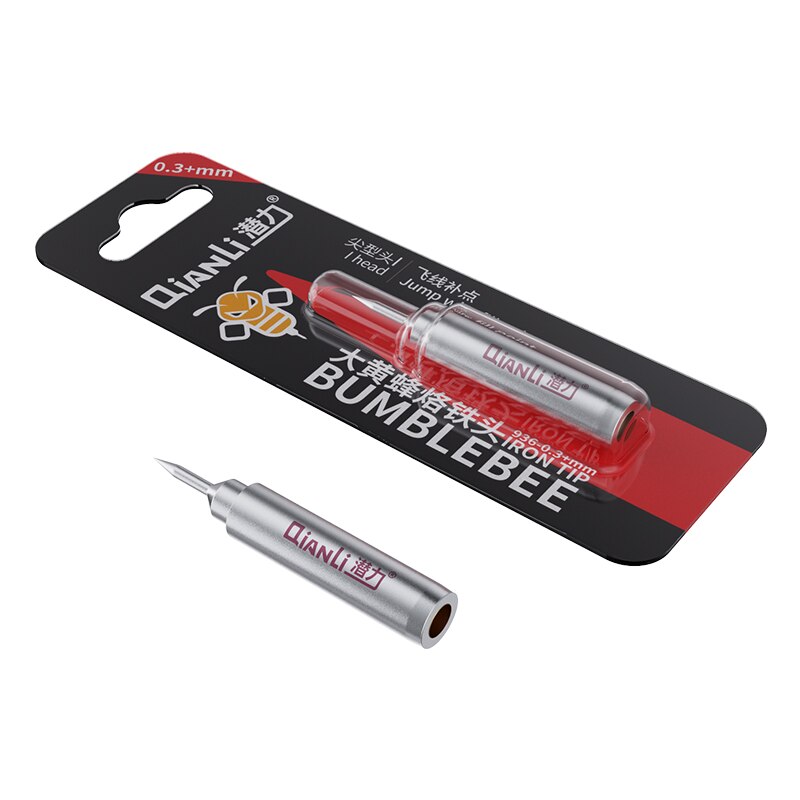 Qianli herramientas BUMBLEBEE 936 puntas de soldador universales 900M-I/J/K puntas de soldadura duraderas sin plomo para retrabajo de soldadura BGA
