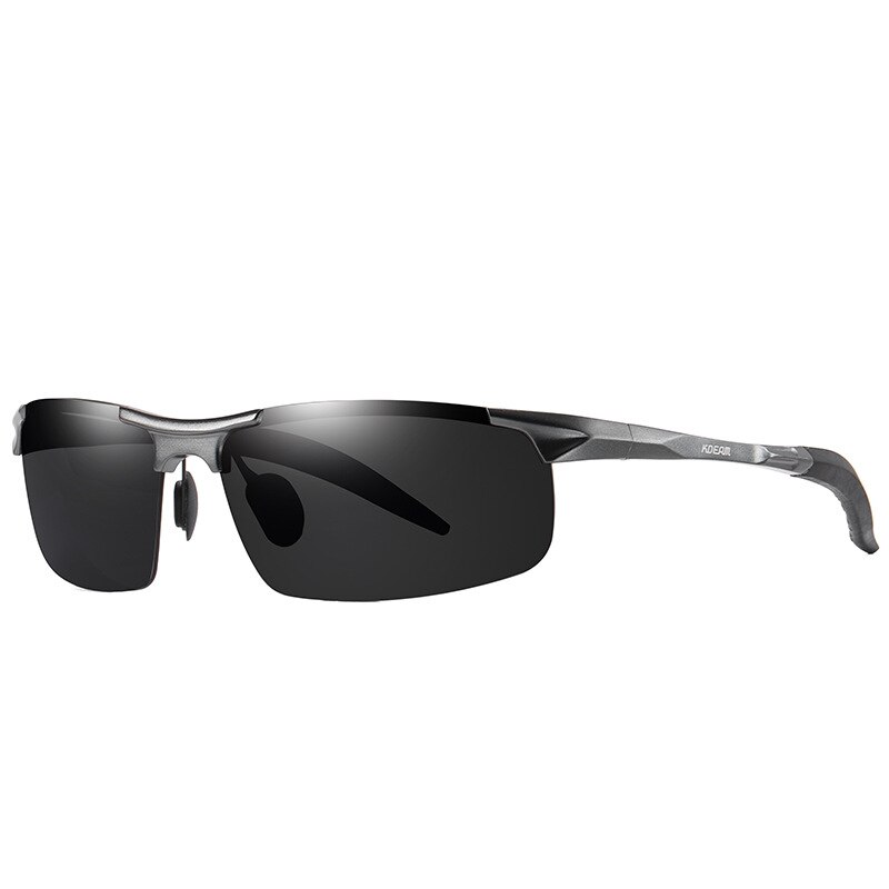 Zonnebril met aluminium magnesium montuur, gepolariseerde hd-veiligheidsbril voor bestuurders, outdoor strand surfbril, fietsbril, winddichte bril: C3