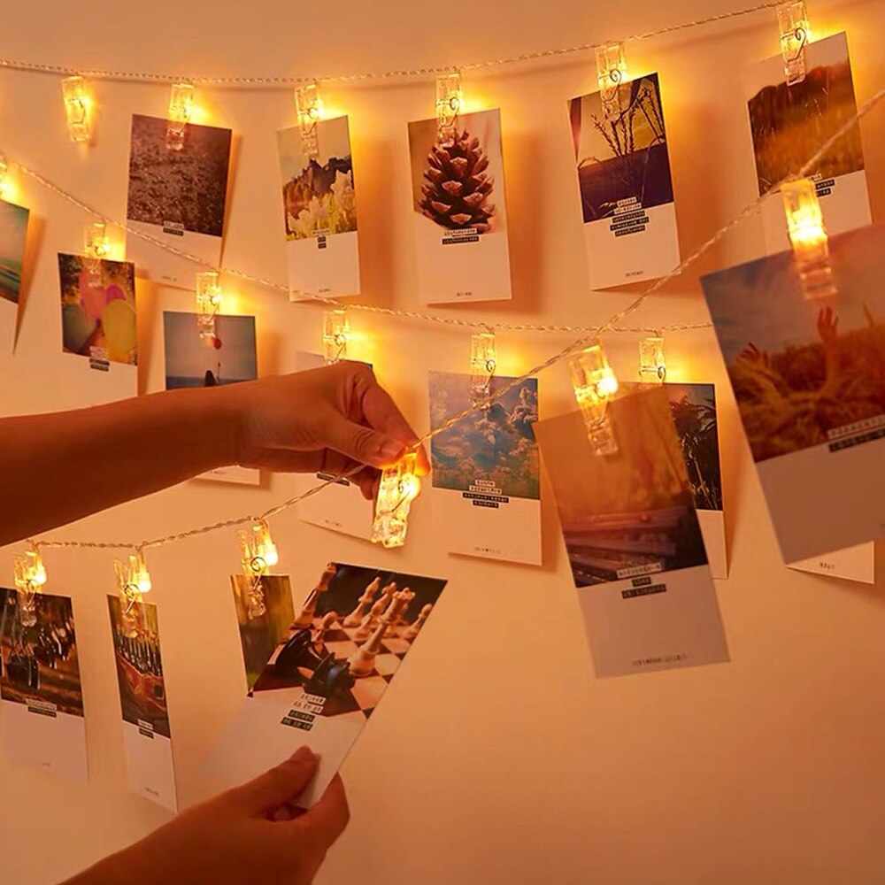 Foto Clip Led String Lights Kerstverlichting Usb B... – Vicedeal