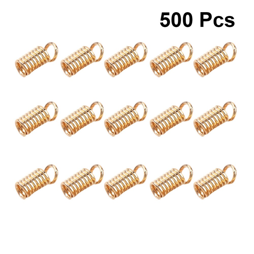 5 Packs DIY Jewelry Connectors Crafts Connecting Button Spring Buckles for Home Shop Dark Silver (3x7mm): Rose Gold 1