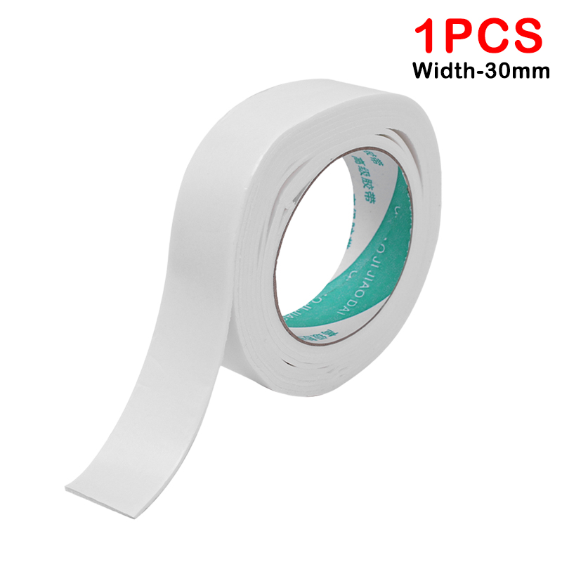 1–3 Rollen stark klebendes PE-Schaumband, 3 Meter, Antikollisionsmontage, klebrige Schwammbänder, wasserdichtes doppelseitiges Klebeband, 2,5 mm W: Rot