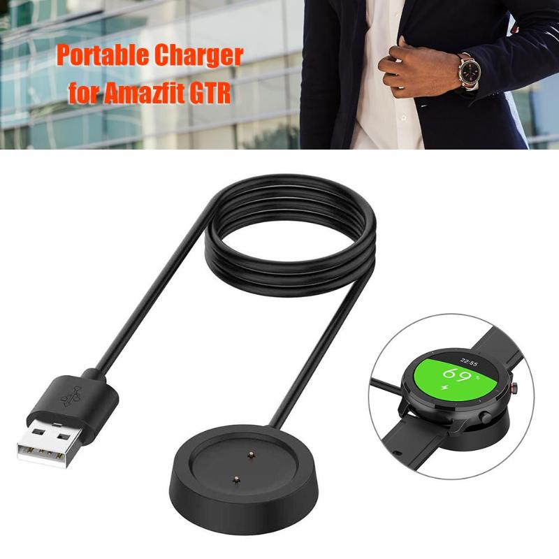 Wireless Fast Charger Charging Dock Charger Cradle Charging Dock Station Replace Base for AMAZFIT GTR AMAZFIT GTS Smart Watch