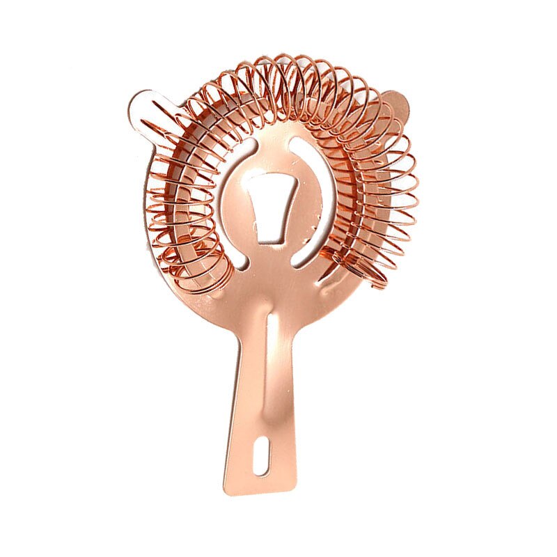 Sunfili cocktail shaker accessori per colino da ghiaccio accessori per sbarra in acciaio inossidabile con filtro per ghiaccio: nero