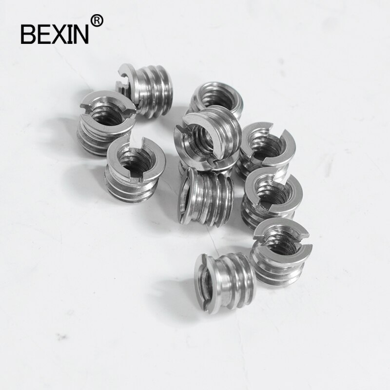 camera screw 1/4 to 3/8 conversion screw nut camera release mount adapter screw for the camera tripod monopod ball heads