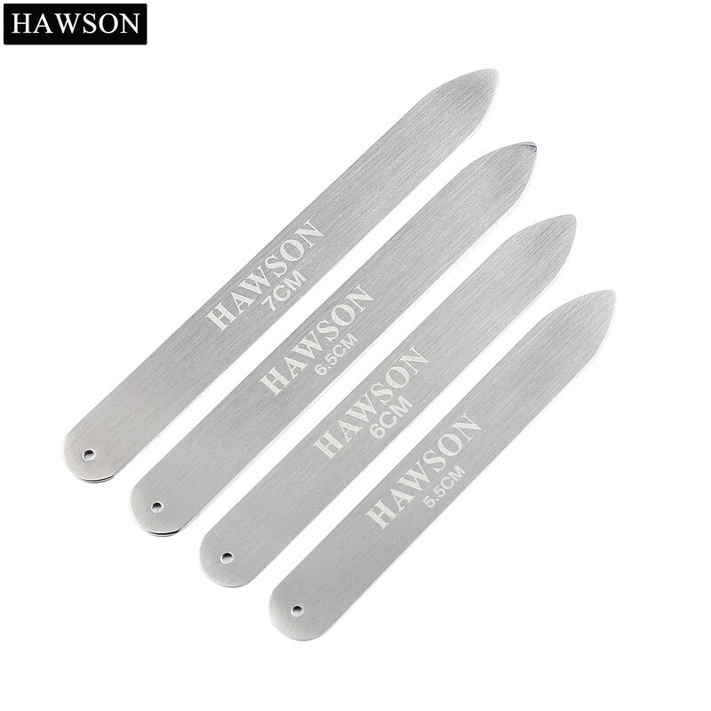 Jeden zestaw 8 sztuk dorywczo metalowa usztywniacze robić kołnierzyków koszula męska kołnierz usztywniacz z włókna węglowego usztywniacze robić kołnierzyków kije na strój biznesowy: Metal