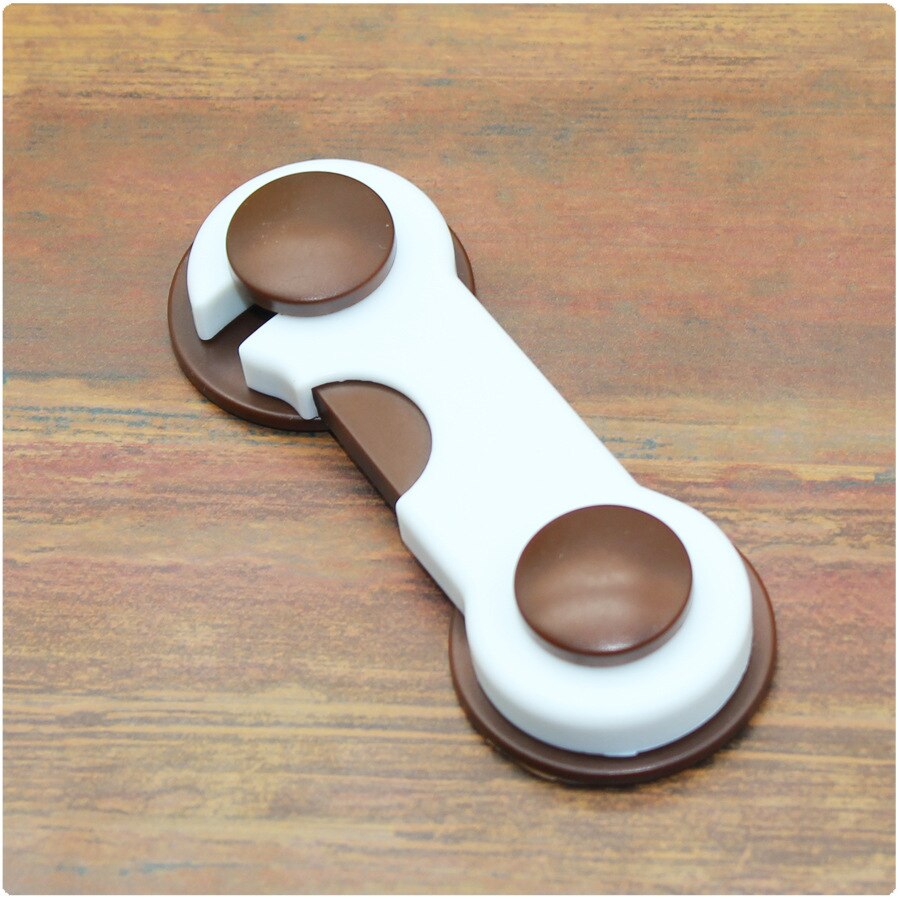 1 Pcs Baby Security Drawer Latches Plastic Cabinet Lock Child Safety Baby Protection From Children Safe Locks for Refrigerators: num08