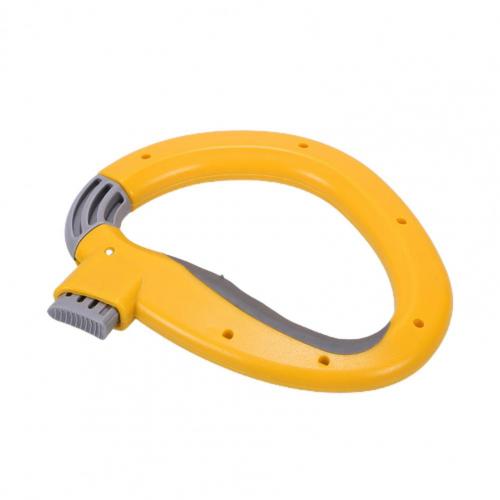 D Shaped Bag Grip Kitchen Gadget Bag Carry Handle Anti-slip Free Hands Opening and Closing Type Bag Clips