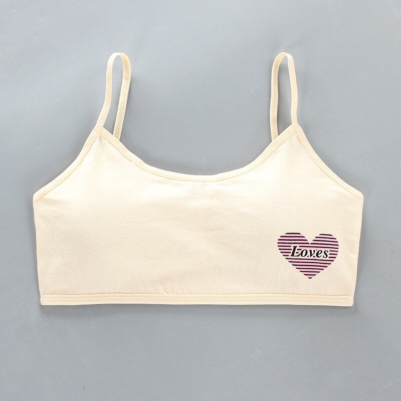 Soutien-gorge en coton pour filles de 14 ans, sous-vêtements pour enfants et adolescents, haut de Sport d&#39;entraînement, bon marché, , 10 pièces: D fresh