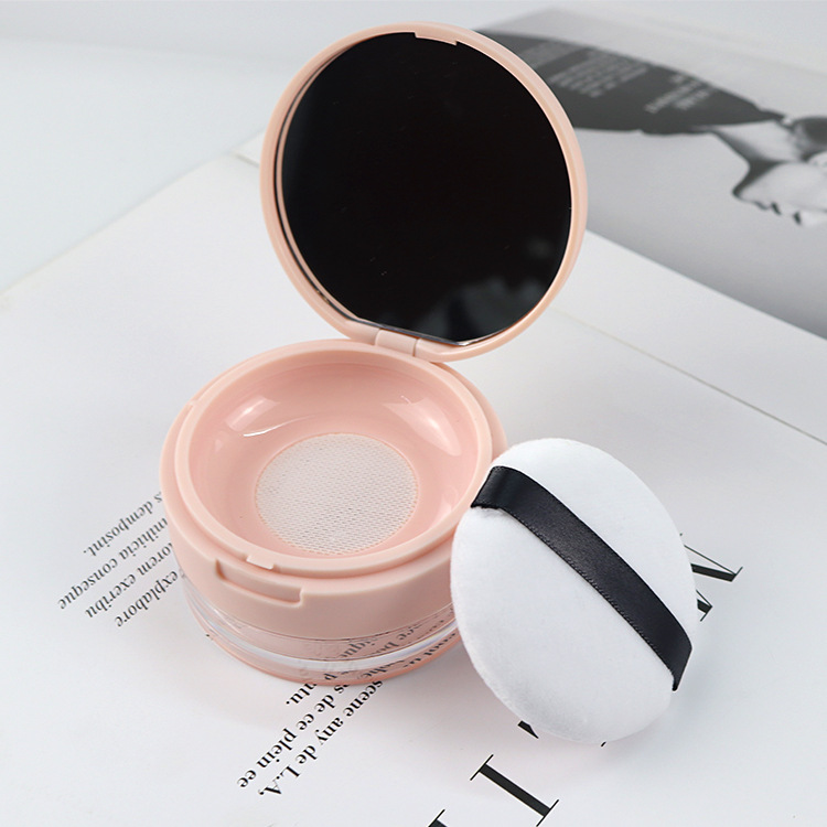 Empty Air Cushion Puff Box 1Pc Makeup Case Container with Powder Sponge Mirror for BB Cream Foundation DIY Box Portable Cosmetic: Dark Khaki
