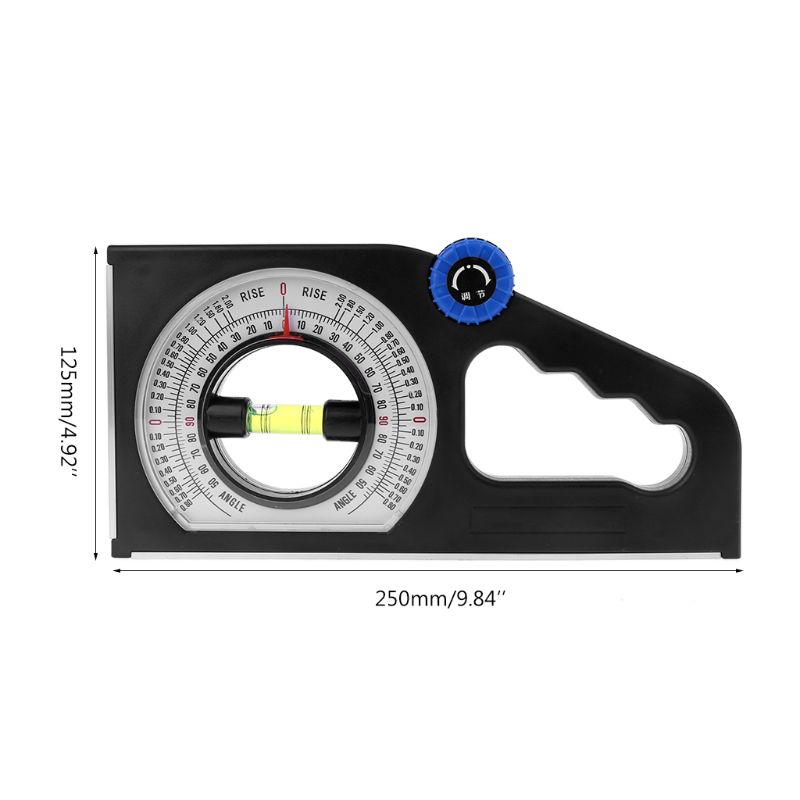 Magnetic Slope Measuring Universal Bevel Protractor Angle Level Declinometer Angle Gauge Slope Meter Measurement