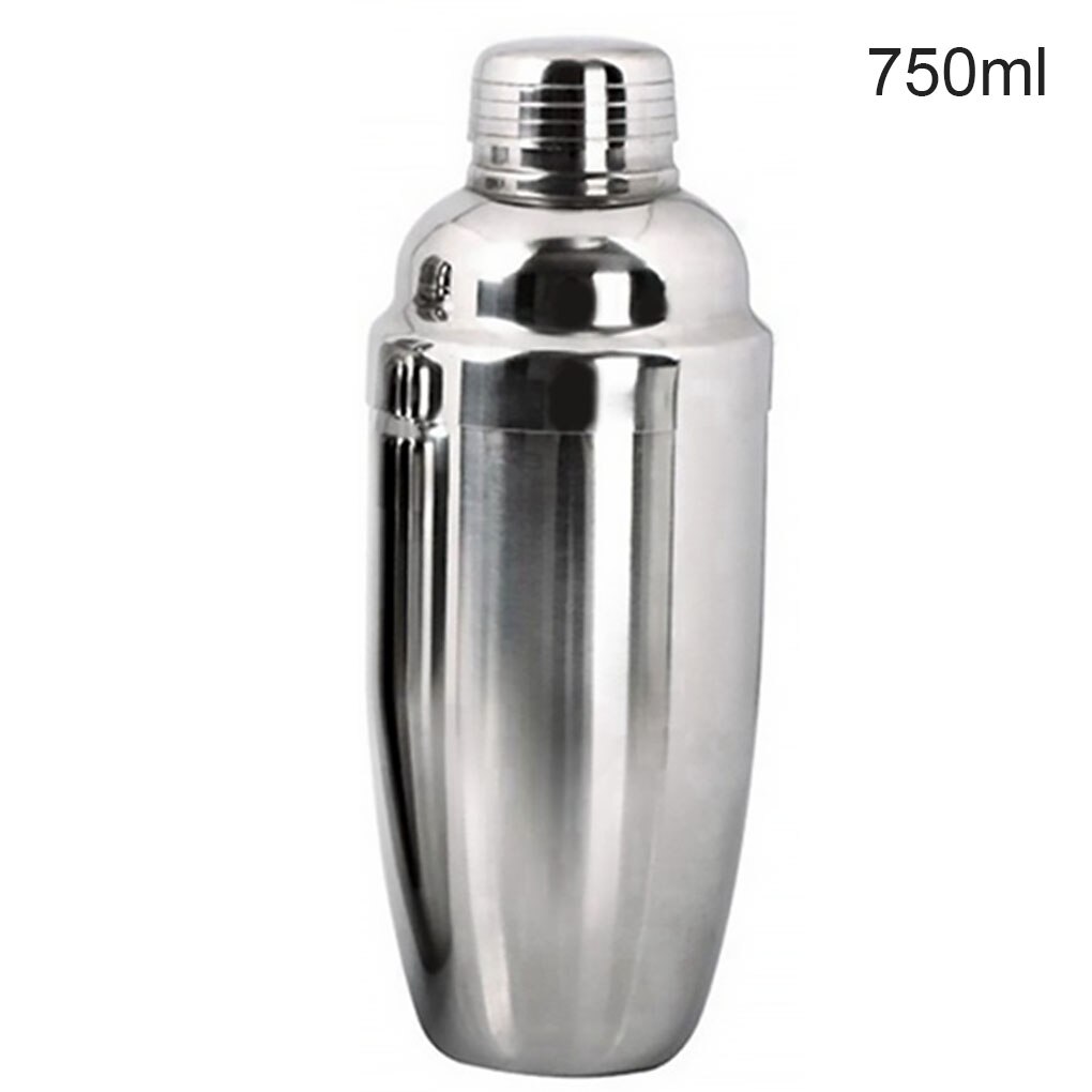 Cocktail Boston Shaker Set Stainless Steel Martini Drinks Shaker for Bar Home Bartende Bar Tools Black/Silver/Gold/Pink Shaker: 750ML