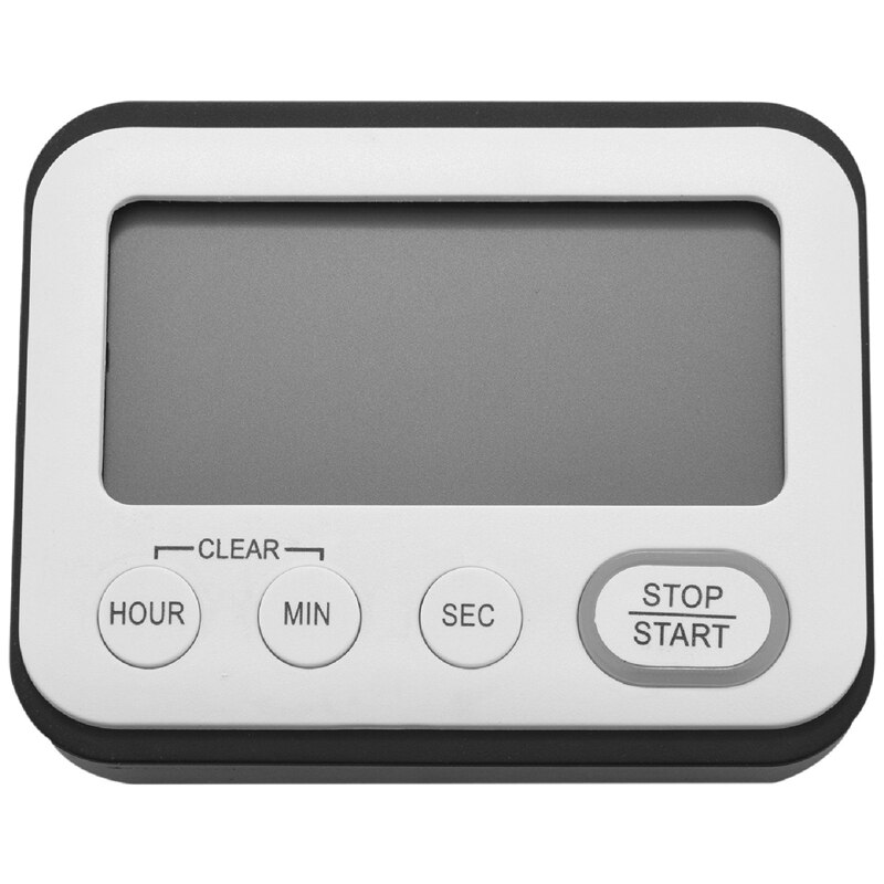 2X Digital Kitchen Countdown Timer: Teachers Counter Large LCD Magnetic Clip Kids Minute Hour Seconds Cooking Giant