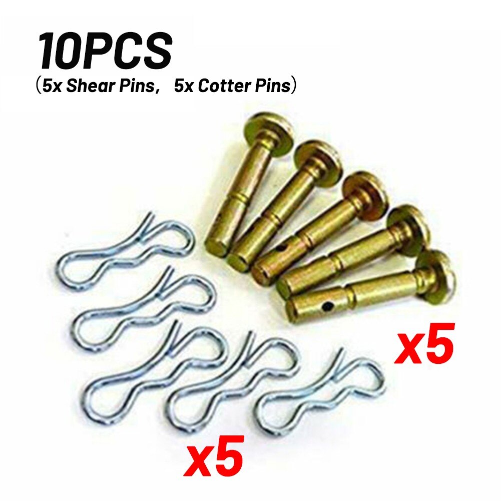 1 Set Shear Pins&amp;Cotters Cub Cadet For MTD Craftsman SnowBlowers 738-04124A 714-04040 Cub Cadet Tools Accessories