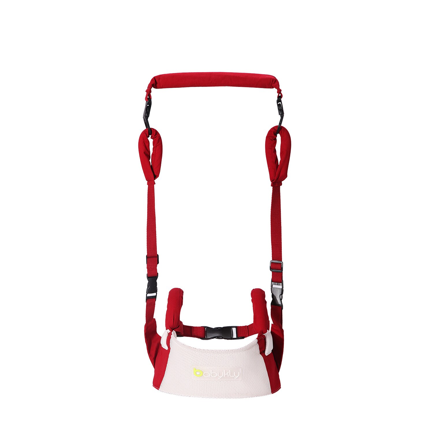 Baby Walker Peuter Harness Walk Leren Assistant Touw Voor Lopen Riemen Band Vleugels Met Afneembare Kruis Voor Baby: A Red