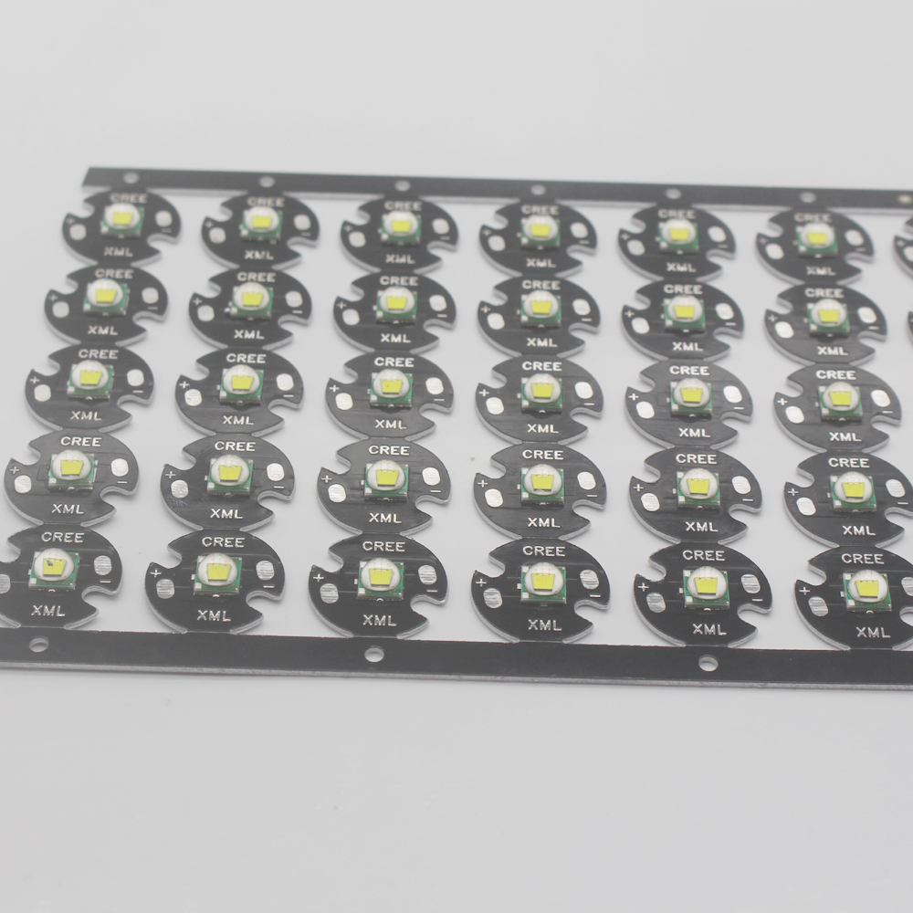 2PCS CREE XML XM-L T6 LED U2 10W Cold White Warm White High Power LED Emitter Diode with 12mm 14mm 16mm 20mm PCB for DIY