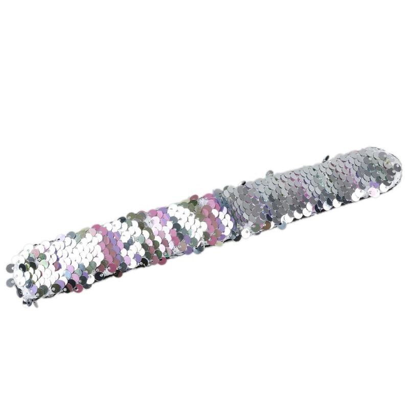 Brillante di Modo 8 Colore Paillettes Braccialetti Slap Glitter Wristband Fascia Dei Capelli Della Fascia per le Ragazze Bomboniere e Ricordini Regalo: Camouflage