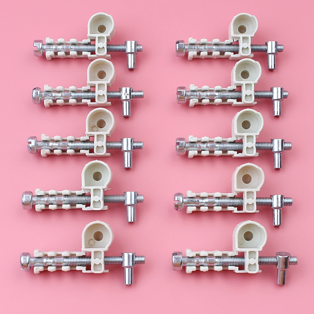 10pcs/lot Chain Adjuster Tensioner Screw Kit For Stihl MS180 MS170 018 017 MS 180 170 Chainsaw Spare Garden Tool Part