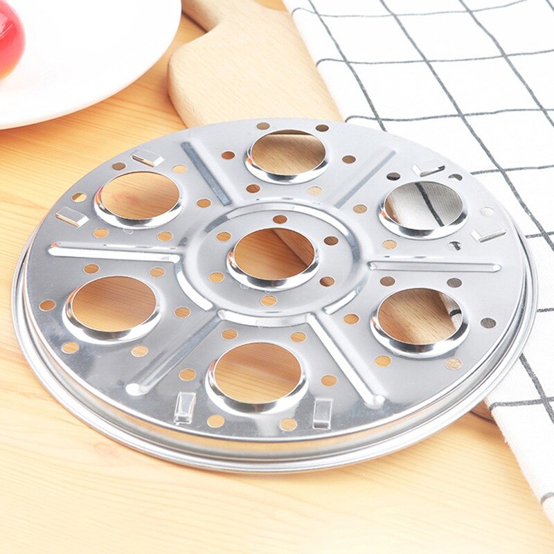 Simple And Practical Stainless Steel Steam Single Layer Steamer, Multi-Functional Steaming Skirt, Household Kitchen Bar Supplies