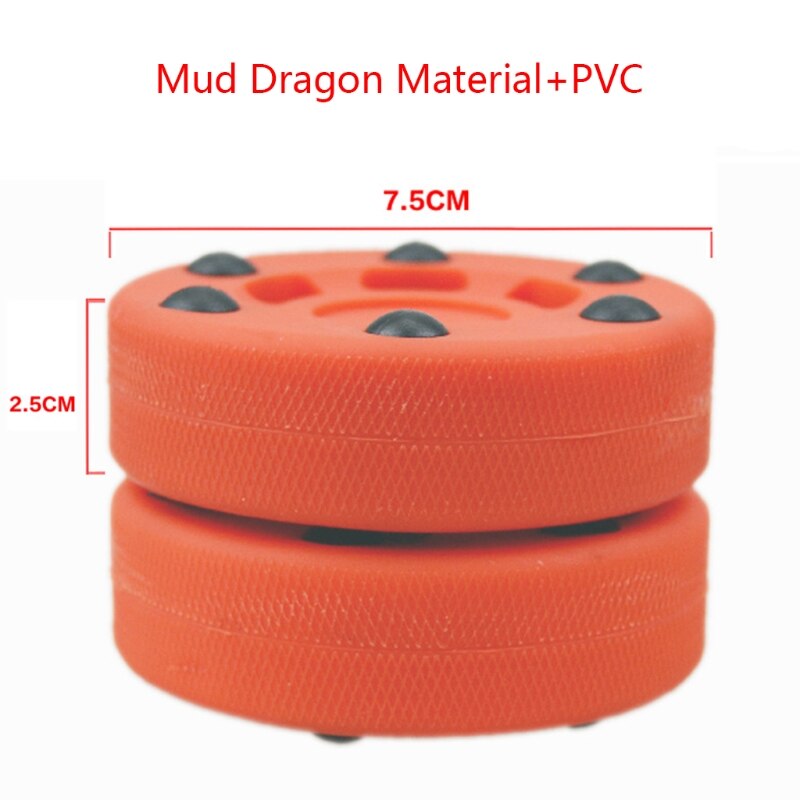 Hockey sobre ruedas, Puck de práctica duradera de alta densidad, equilibrio perfecto para hielo en línea