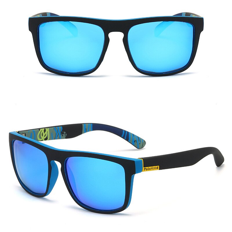 Lunettes de soleil polarisées carrées Anti-UV pour hommes et femmes, classiques et universels, cyclisme, sport