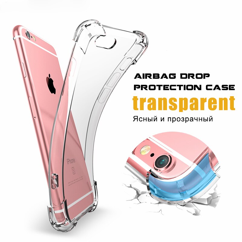 Caso à prova de choque para o iphone 11 pro 12 mini x s xr xs max 6 6s 8 mais 7 casos transparente funda 12 coque silicone capa traseira